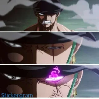 Sticker from roronoa zoro