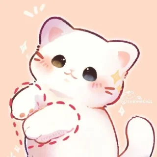 🐱 emoji Kawaii Cats~ @TheSungJinWoo Telegram sticker 10 of 60