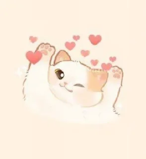 🐱 emoji Kawaii Cats~ @TheSungJinWoo Telegram sticker 14 of 60