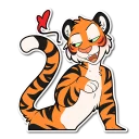 Sticker from Tiger