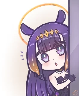 👀 emoji Ina Ina Telegram sticker 19 of 118