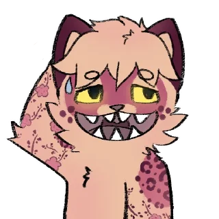 Sticker from Linnick and friends!