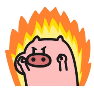 Sticker from 乖巧的菜豬