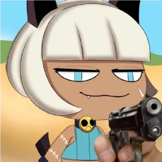 Sticker from Ms. Fortune (Skullforce)