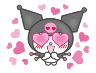 Sticker from Kuromi