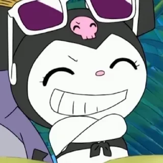 Sticker from kuromi