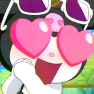 Sticker from kuromi
