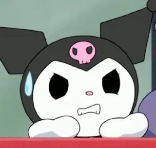 Sticker from kuromi
