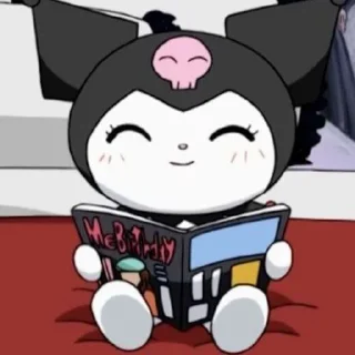 Sticker from kuromi