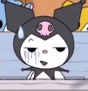 Sticker from kuromi