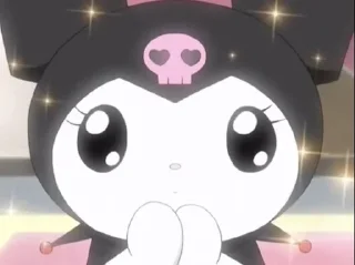 Sticker from kuromi