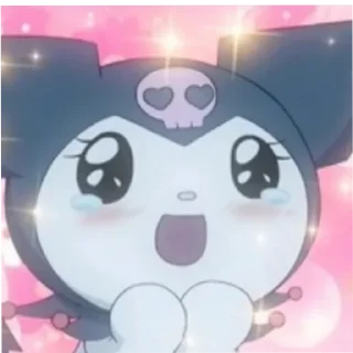 Sticker from kuromi