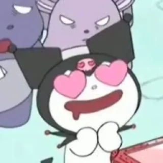 Sticker from kuromi