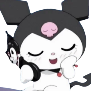 Sticker from kuromi