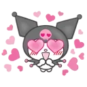 Sticker from Kuromi