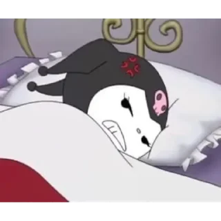 😊 emoji kuromi Telegram sticker 14 of 20