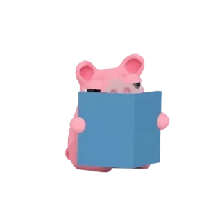 😊 emoji Adorable Rosa the Pig @kal_pc Telegram sticker 13 of 16