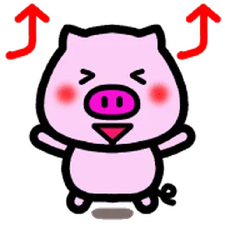 😊 emoji Move!Daily-useable Pig @kal_pc Telegram sticker 24 of 40