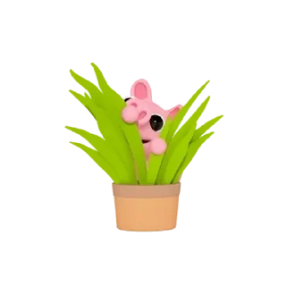 😊 emoji Adorable Rosa the Pig @kal_pc Telegram sticker 7 of 16