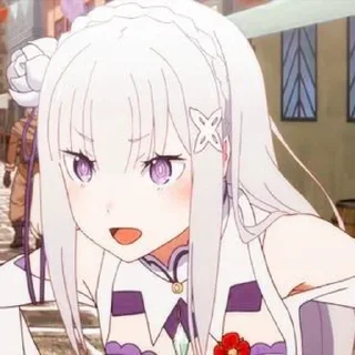 😀 emoji Re Zero @animestickersii Telegram sticker 20 of 81