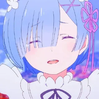 😄 emoji Re Zero @animestickersii Telegram sticker 9 of 81