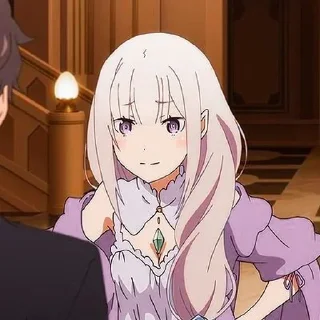 🙂 emoji Re Zero @animestickersii Telegram sticker 16 of 81