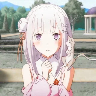 🥺 emoji Re Zero @animestickersii Telegram sticker 22 of 81