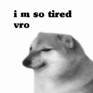 🥲 emoji Sad cheems #2 @Anime_Gaming_chat_global Telegram sticker 21 of 119