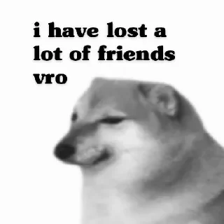 🥲 emoji Sad cheems #2 @Anime_Gaming_chat_global Telegram sticker 18 of 119