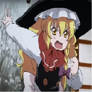 Sticker from Touhou