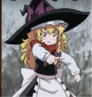 Sticker from Touhou