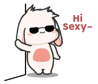 😎 emoji 🐰 @HD_S_T @Shahajadii» — @stckrRobot Telegram sticker 14 of 120