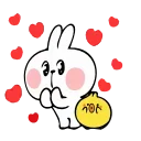 🥰 emoji 🐰⃤  @HD_S_T @Shahajadii — @stckrRobot Telegram sticker 19 of 41