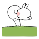 🤩 emoji 🐰⃤  @HD_S_T @Shahajadii — @stckrRobot Telegram sticker 9 of 41