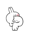 😱 emoji 🐰⃤  @HD_S_T @Shahajadii — @stckrRobot Telegram sticker 24 of 41