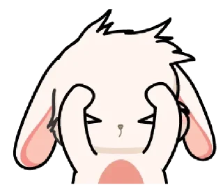😣 emoji 🐰 @HD_S_T @Shahajadii» — @stckrRobot Telegram sticker 10 of 120