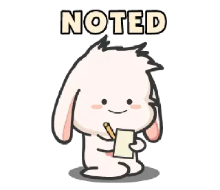 📝 emoji 🐰 @HD_S_T @Shahajadii» — @stckrRobot Telegram sticker 19 of 120