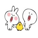 😱 emoji 🐰⃤  @HD_S_T @Shahajadii — @stckrRobot Telegram sticker 8 of 41