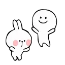 ☺️ emoji 🐰⃤  @HD_S_T @Shahajadii — @stckrRobot Telegram sticker 6 of 41