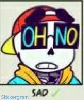 Sticker from Yolo sans