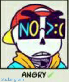 Sticker from Yolo sans