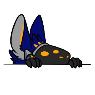 Sticker from Bronco the Protogen Sticker set 1