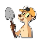 Sticker from Meerkat