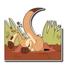 Sticker from Meerkat