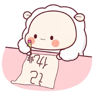 😊 emoji 羊寶寶3 @kal_pc Telegram sticker 7 of 24