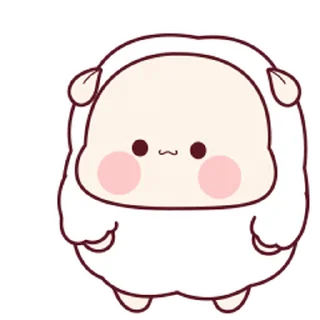 😊 emoji 羊寶寶5 @kal_pc Telegram sticker 15 of 24