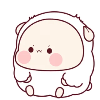 😊 emoji 羊寶寶5 @kal_pc Telegram sticker 12 of 24