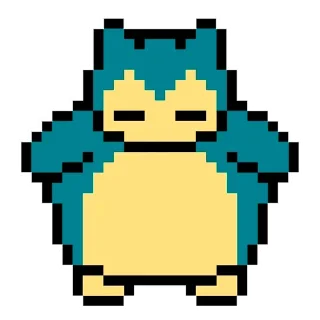 Sticker from Snorlax