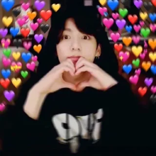 Sticker from kookie