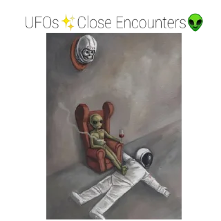 Sticker from Ufo